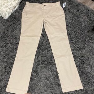 Old navy khaki pants 14